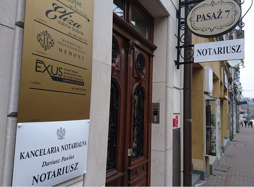 Notariusz Bochnia - Dariusz Pawlus